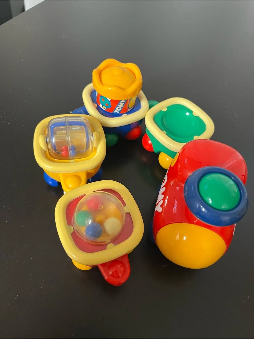 1992 Tomy 1992 Vintage Colorful Toy Train